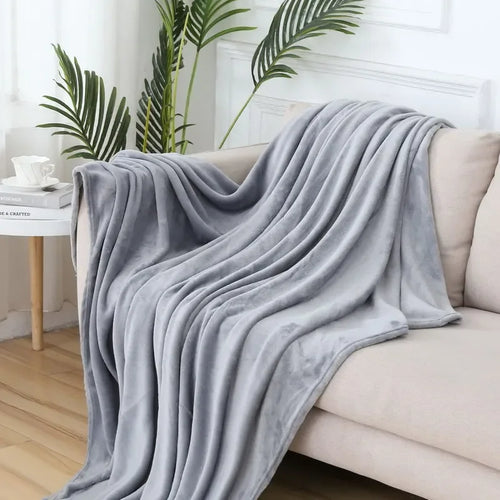 Cozy Velvet Sofa Blanket